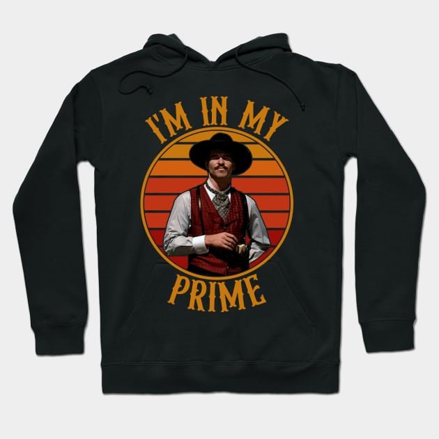 Doc Holiday: "I'm In My Prime" - Tombstone Hoodie by notsleepyart